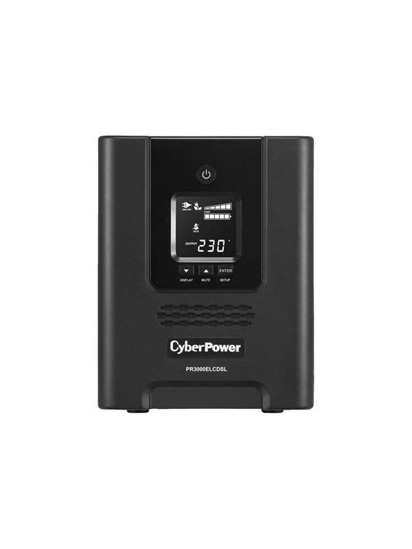 CyberPower PR3000ELCDSL - 3000VA/2700W | Line-Interactive UPS | Pure Sine Wave | Tower