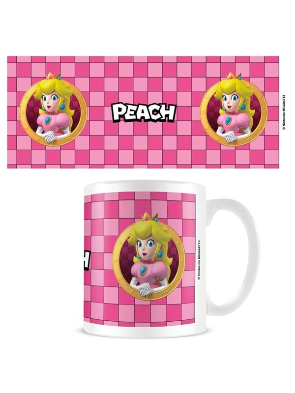 Pyramid - Super Mario Peach 3D Port - White - Mokken