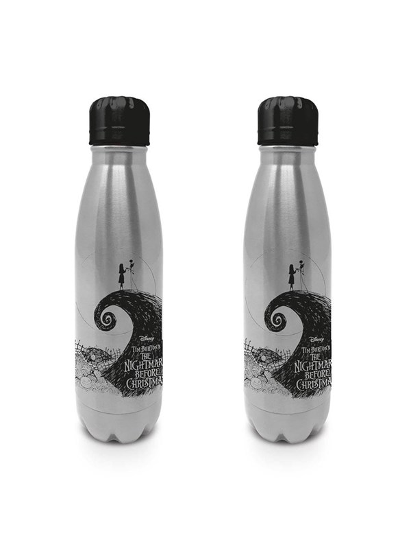 Pyramid - The Nightmare Before Christmas (Silhouette) Metal - Water fles