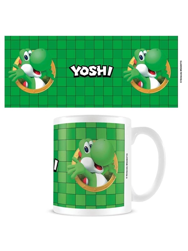 Pyramid - Super Mario (Yoshi 3D Port) - White - Mokken