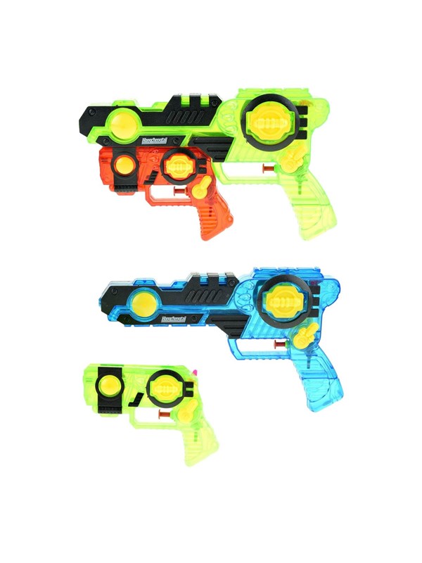Splash - Waterpistool - 2 stuks - Rood & Blauw