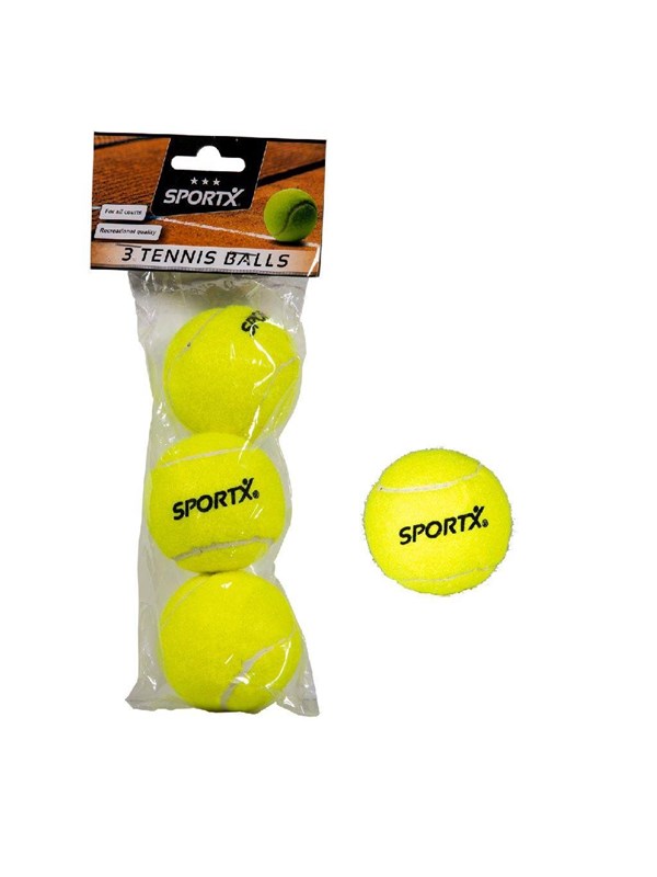 SportX Tennisballen **** 3st