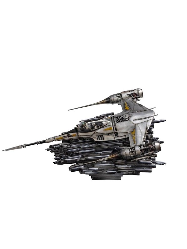 Iron Studios - Star Wars - The Mandalorian's N-1 Starfighter Statue Demi Scale 1/20 - Figuur