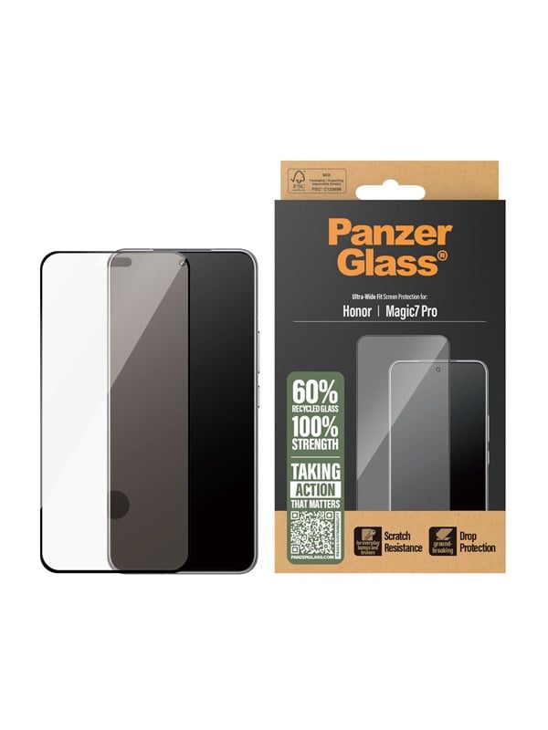 PanzerGlass Screen Protector Honor Magic7 Pro | Ultra-Wide Fit