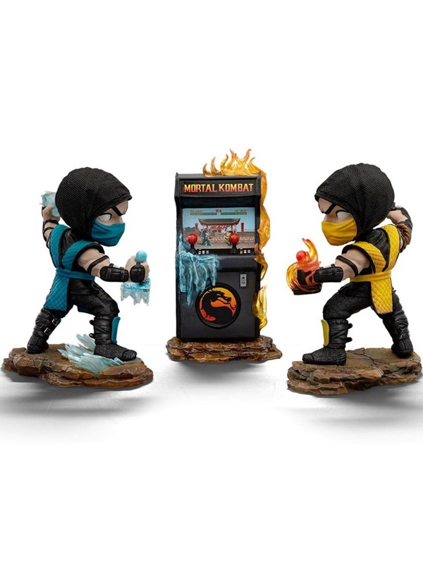 Iron Studios - Mortal Kombat - Scorpion Vs Sub-zero Arcade Set Minico Figures - Figuur