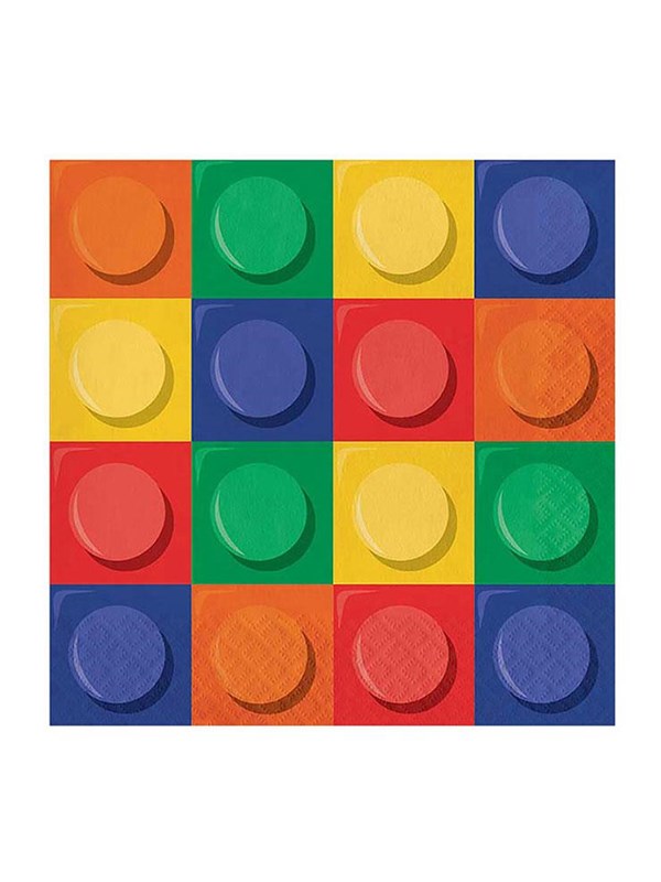 Haza Witbaard - Building Blocks Napkins 16 pcs.