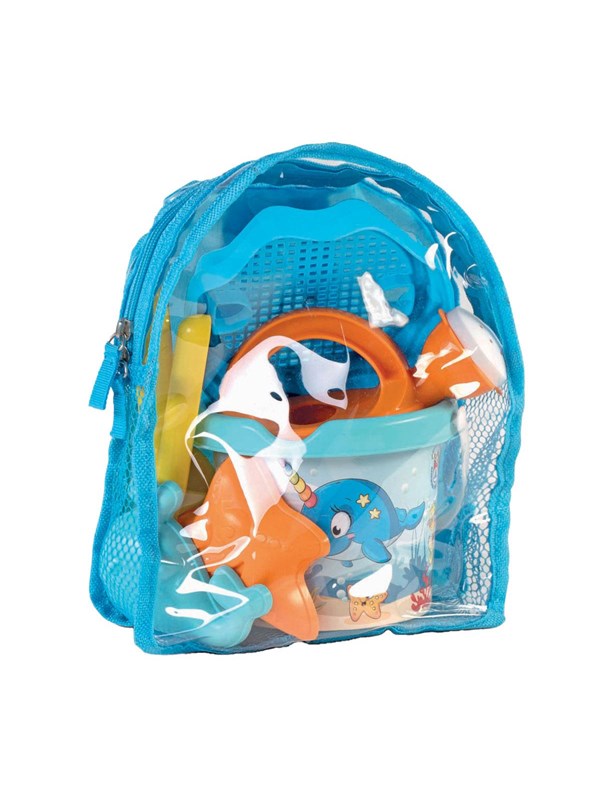 Androni Backpack with Beach Set Whale 7pcs.