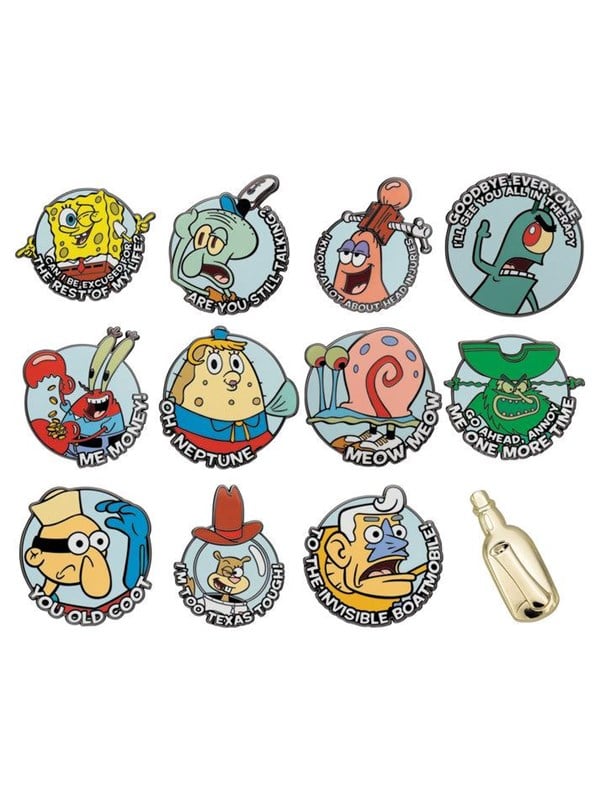 FaNaTtik - SpongeBob SquarePants Mystery Pins CDU - Speld / Badge