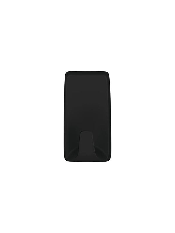 Tesa Powerstrips Serie - Zelfklevende Haak - Zwart - 1kg draagvermogen - Herbruikbaar