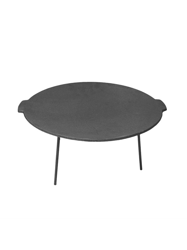 MUSTANG Cast Iron Pan on Stand 45cm