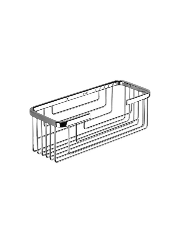 Gedy Rectangular Soap Basket in Chrome