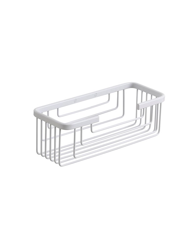Gedy Rectangular Soap Basket in White