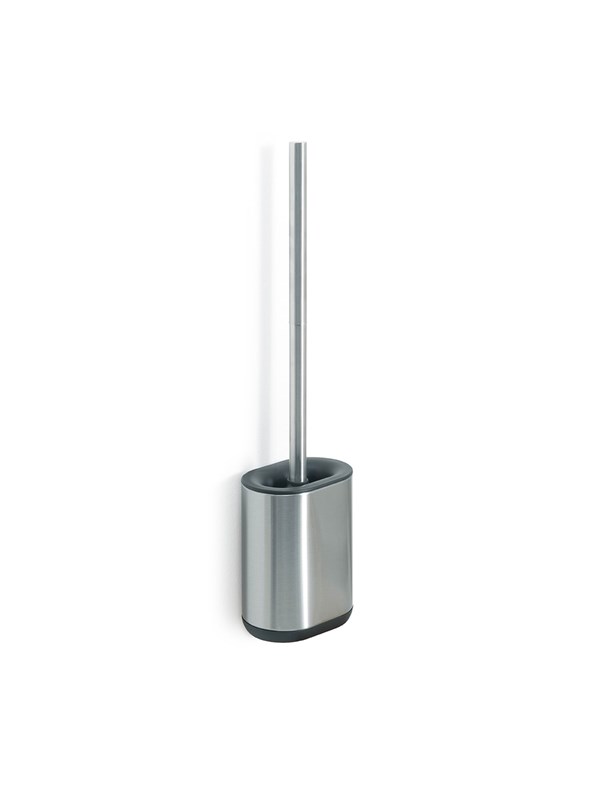 Gedy BIA silicone toilet brush Brushed steel