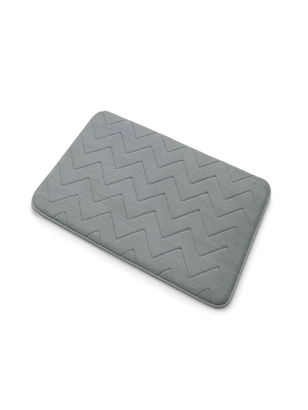 Gedy Mousse bath mat - Memory foam - Grey 40x60 cm