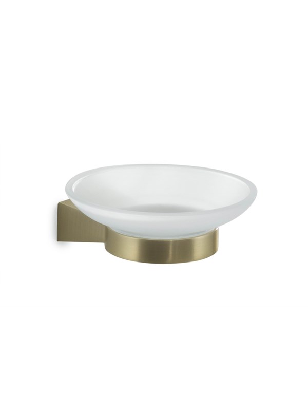 Gedy Tonale Soap Dish - Brushed Brass