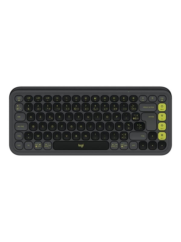 Logitech POP Icon Keys - Toetsenbord - Frans - Grijs