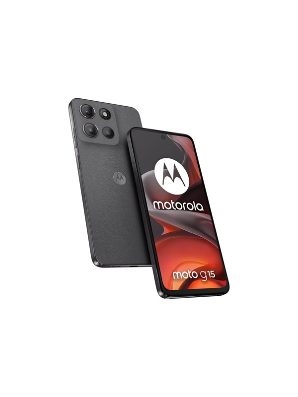 Motorola moto g15 128 GB Grijs Energielabel A (A - G) 17.1 cm (6.72 inch) Smartphone