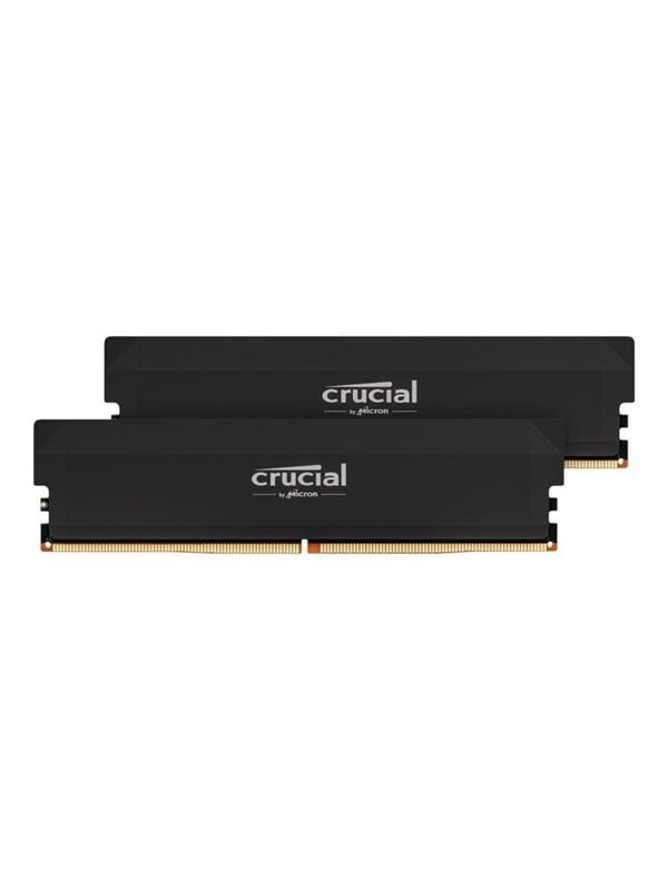 Crucial PRO Overclocking DDR5-6400 - 64GB - CL40 - Dual Channel (2 pcs) - AMD EXPO & Intel XMP - Zwart