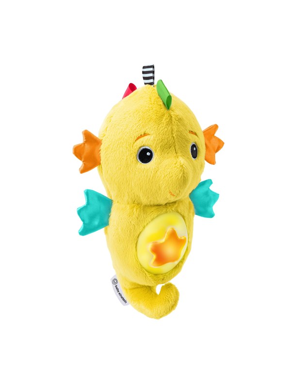 Baby Einstein knuffel zeepaardje pluche soother geel - baby speelgoed.