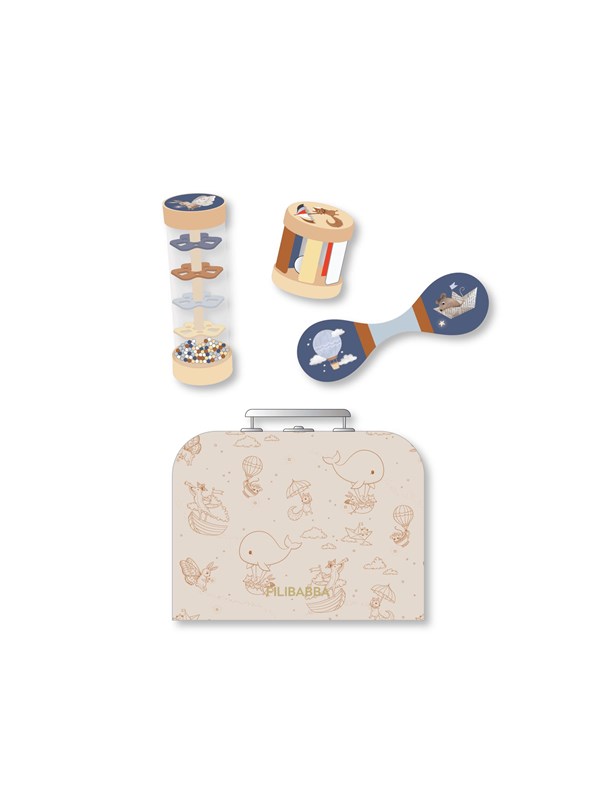 Filibabba Play set - My first wooden sensory toys