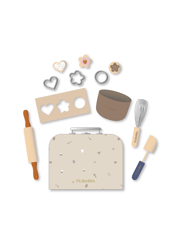 Filibabba Play set - Little Baker wooden toys