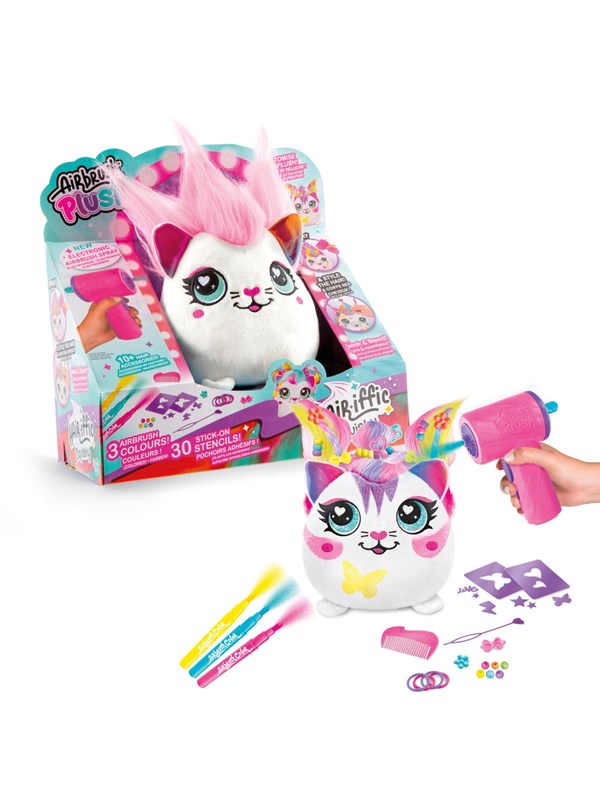Airbrush Plush Hair'iffic 17cm Squish Pal-Precious