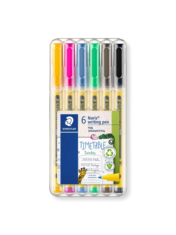 Staedtler Fineliner Noris writing.pen 6pcs