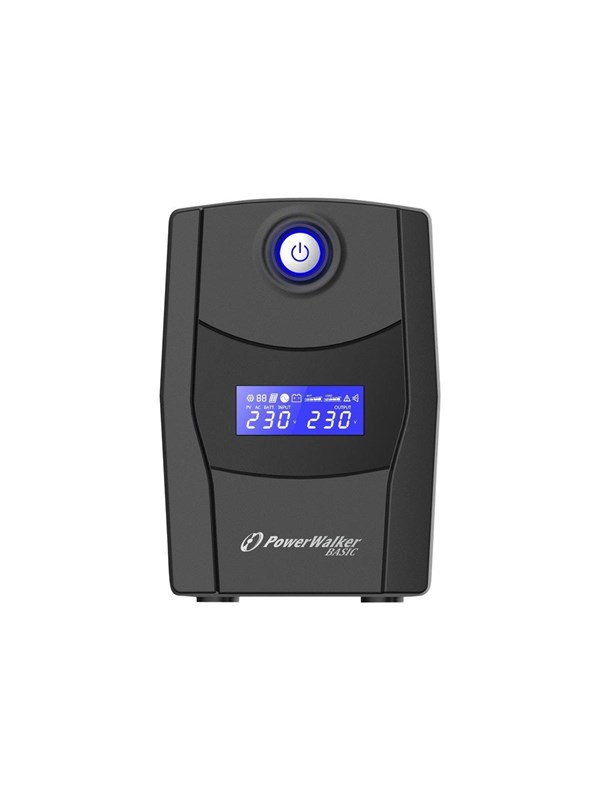 BlueWalker 10121079 - PowerWalker Basic VI STL - 800VA/480W - Line Interactive UPS