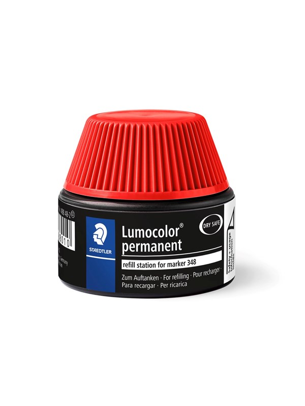Staedtler Refill station Lumocolor duo 4 pcs red