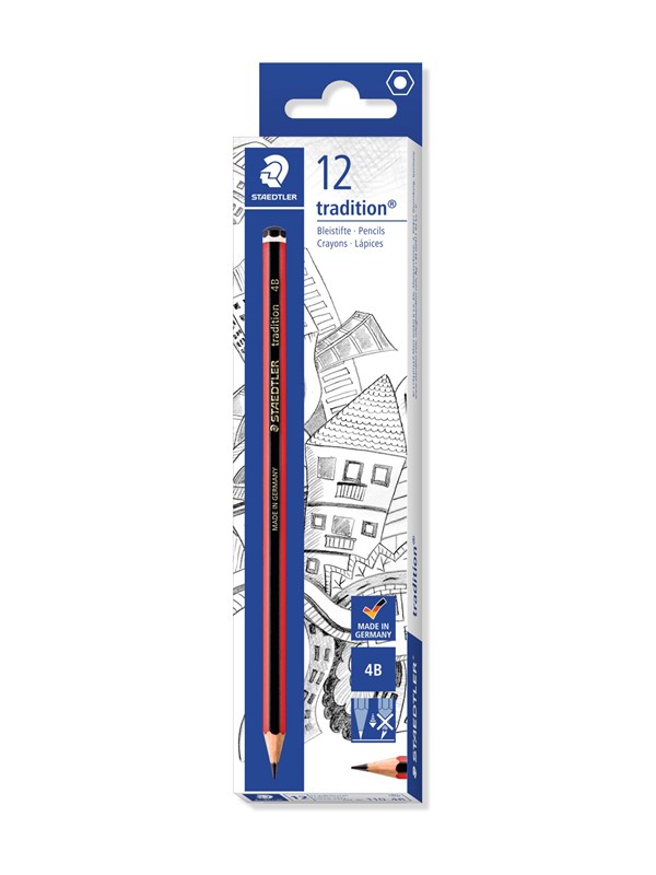 Staedtler Pencil tradition 4B 12 pcs.