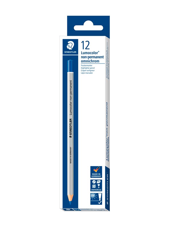 Staedtler Dry marker nonperm blue 12 pcs.