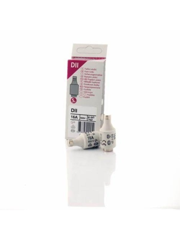 Nordic Quality Diazed DII Fuse 16A - 5 pcs.