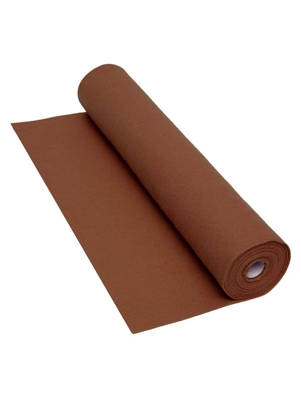 Colorations - Brown Felt Roll - 160 gsm 5 m x 45 cm