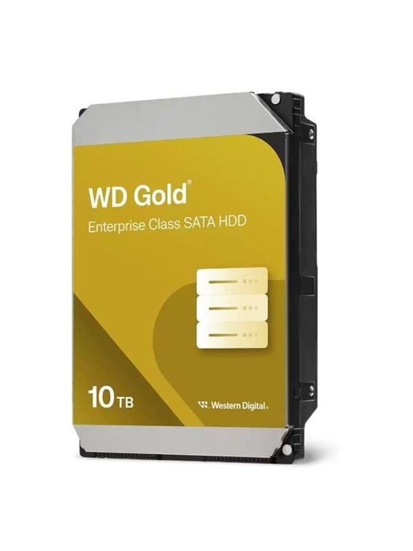 Western Digital Gold WD103KRYZ interne harde schijf 10 TB 7200 RPM 512 MB 3.5" SATA III