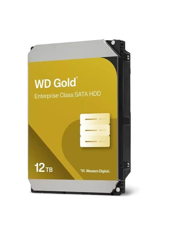 Western Digital Gold WD122KRYZ interne harde schijf 12 TB 7200 RPM 512 MB 3.5" SATA III