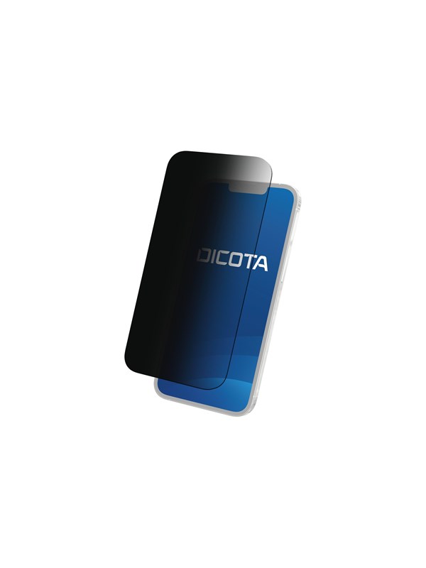 Dicota 2-Way Adhesive Privacyfilter voor Apple iPhone 16 Plus | Zwart