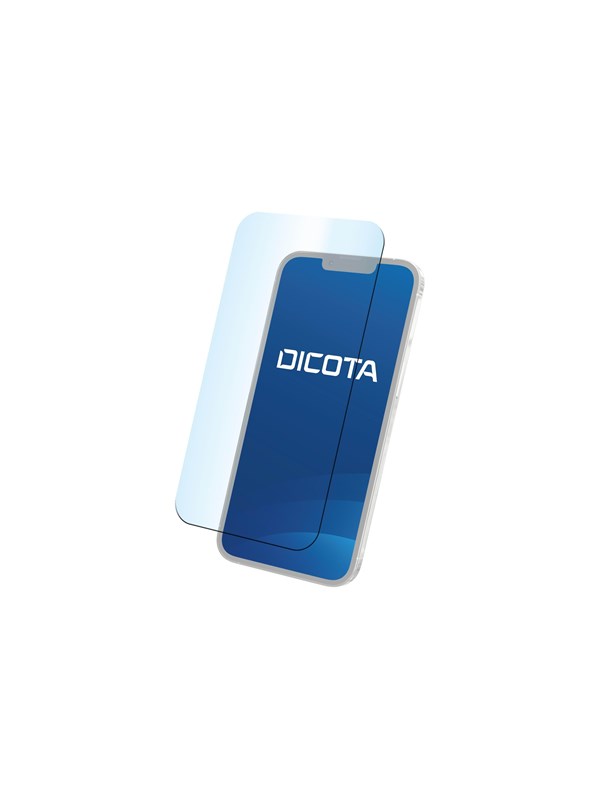 Dicota 9H Adhesive Antireflectie voor Apple iPhone 16 Pro | Zwart