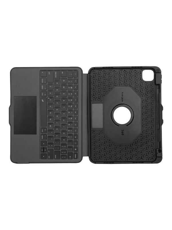 Targus Versavu - keyboard and folio case - Keyboard and folio case - Noords - Zwart