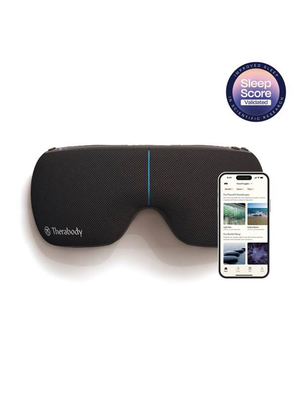 Therabody SmartGoggles 2.0 - Massageapparaat - Oogmassage - Verminder Stress - Slaap Beter - Verzacht Hoofdpijn