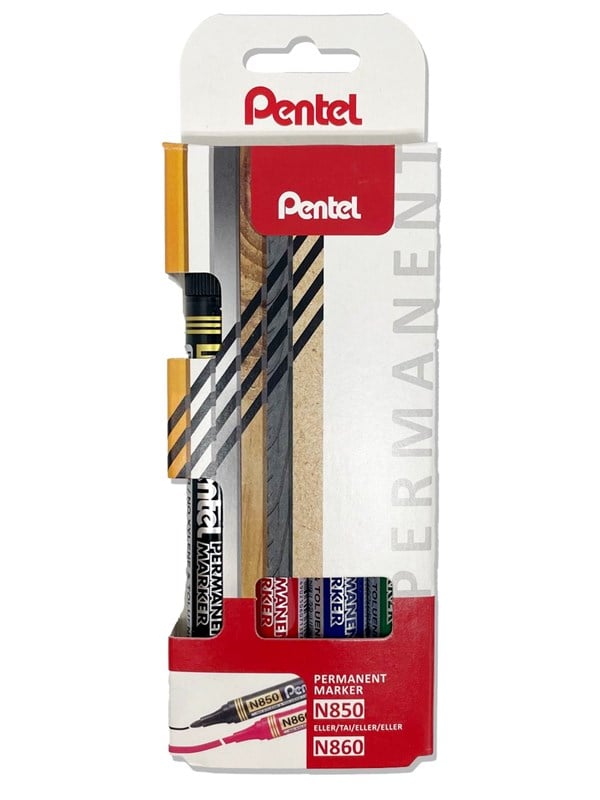 Pentel N850-4 PERMANENT Marker