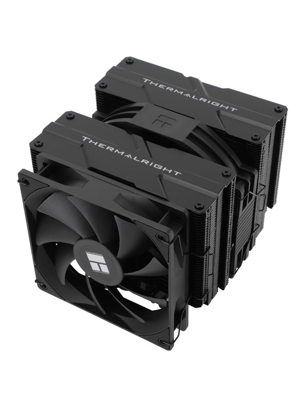 Thermalright Peerless Assassin 140 Black - Koeler voor processor - 77.8 cfm - 1500 rpm - 25.6 dBA - voor Intel LGA: 1851, 1700, 1200, 115x - AMD AM5, AM4 - 2x TL-D14CB Fans - 4-pin PWM - zwart