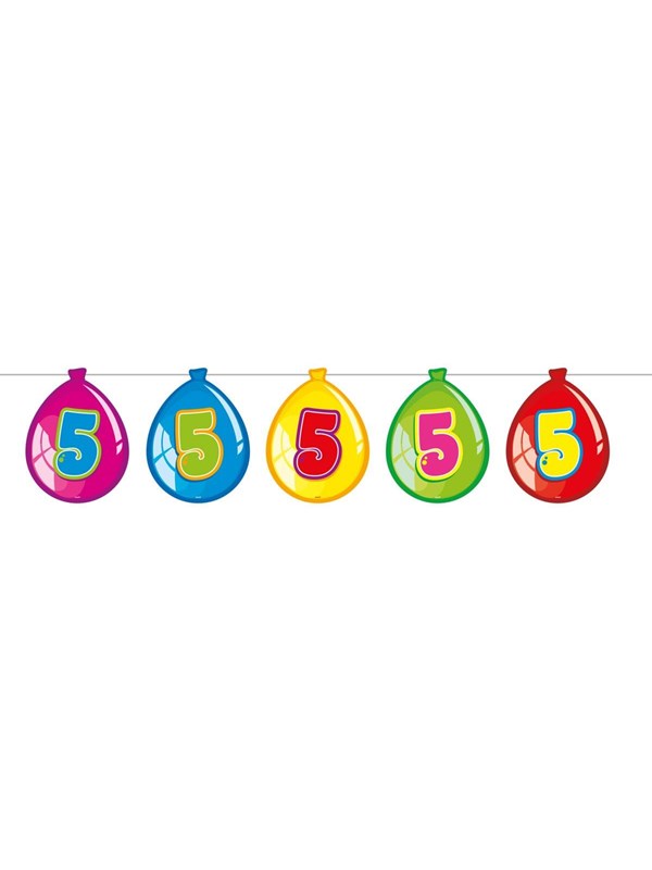 Folat BV - Flag line Balloons 5 years 10 meters.