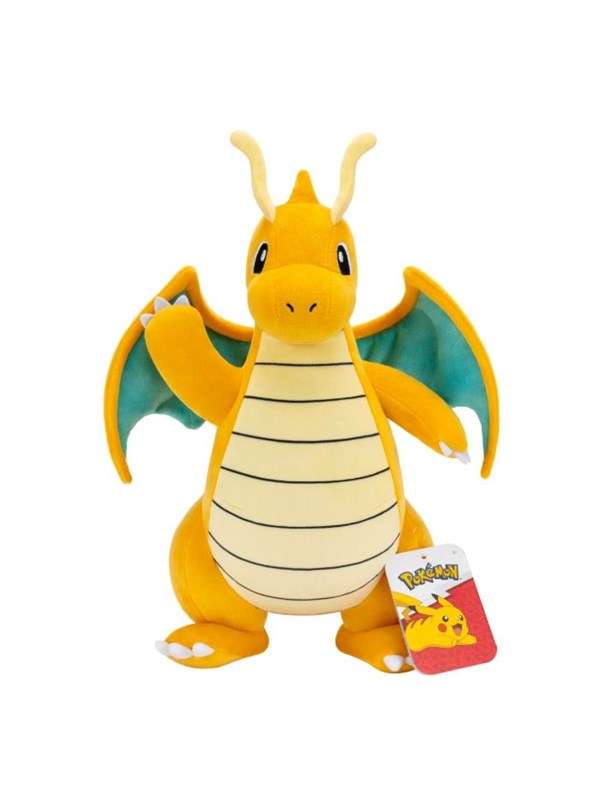 Jazwares Pokémon Knuffel Figure Dragonite 30 cm Knuffeles