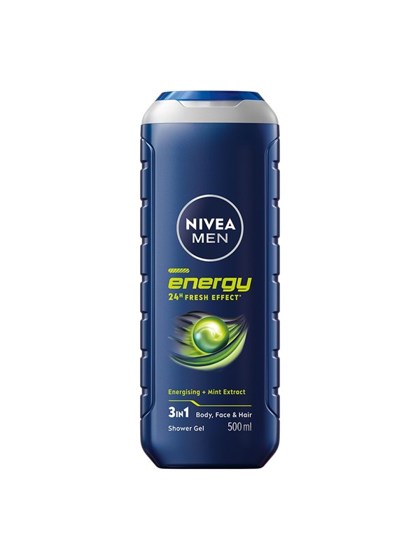 Nivea Men Energy Shower Gel 500 ml