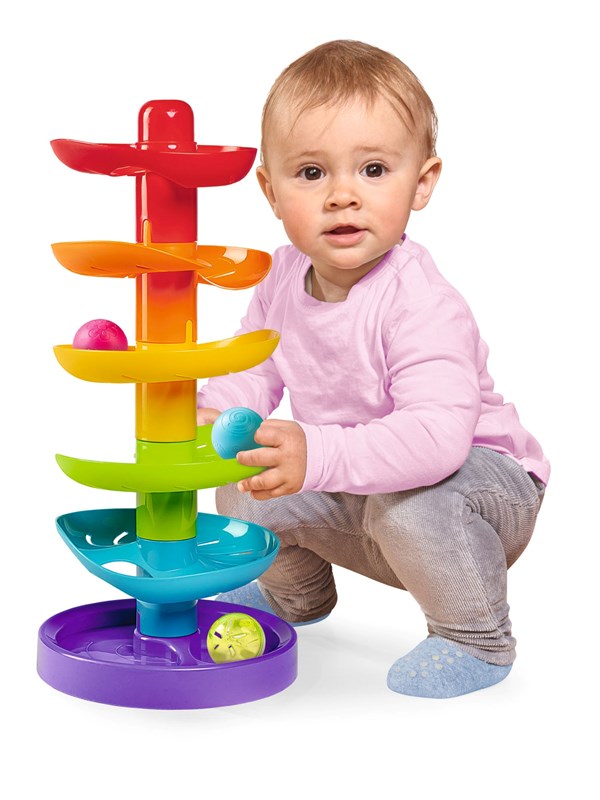 ABC Rainbow Ball Drop Tower
