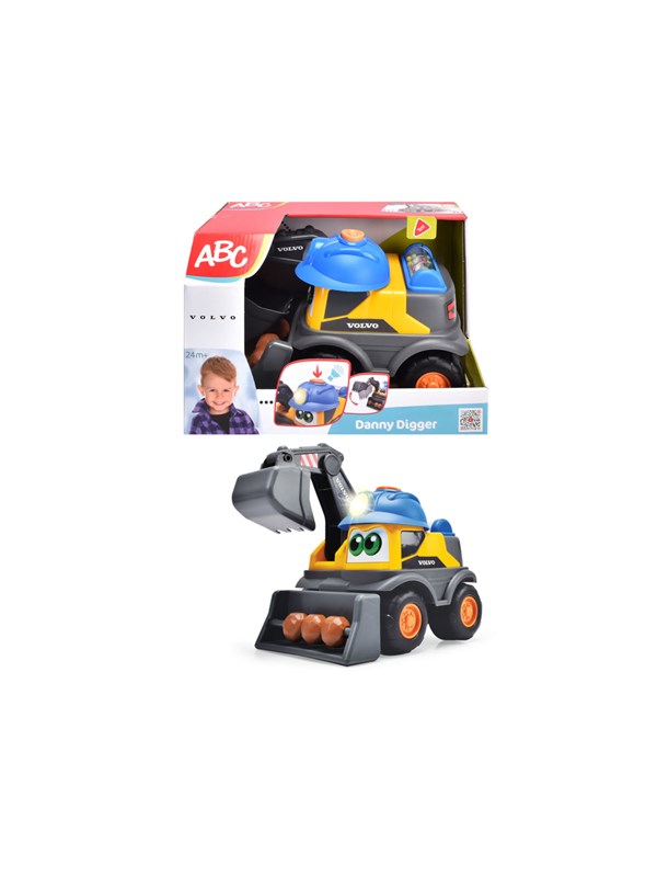 Simba - ABC - Danny Digger - Graafmachine - Vanaf 2 jaar - Volvo