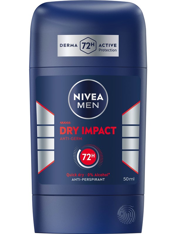 Nivea Dry Impact Stick Men 50ml