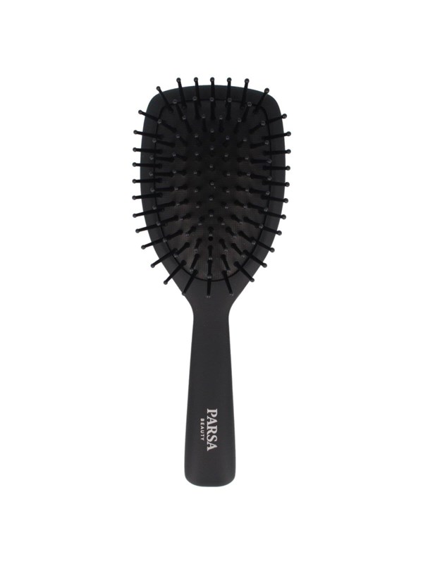 PARSA - Carbon Antistatic Paddle Brush - Black - S