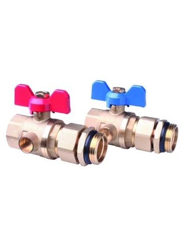 Danfoss ball valve set 1"