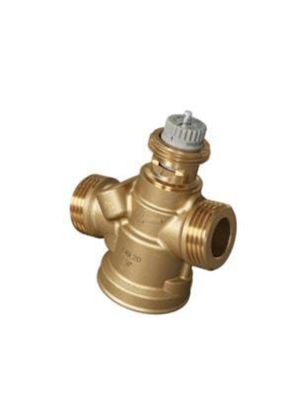 Danfoss control valve/flow limiter brass 20mm kvs 8.5 2-way